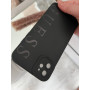 Силіконовий чорний чохол GUESS для iPhone 12 – оригінальний стиль і надійний захист